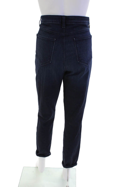 L'Agence Womens High Rise Skinny Leg Marguerite Jeans Blue Cotton Size 31