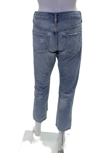 Citizens of Humanity Womens Cotton Emerson Slim Boyfriend Jeans Blue Size 24