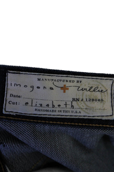 Imogene & Willie Womens Cotton Dark Wash Skinny Denim Jeans Blue Size 24