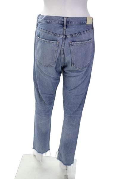 Citizens of Humanity Womens Cotton Blend Button Fly Denim Jeans Blue Size 26