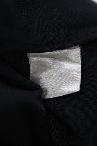 Theory Womens Four Pocket Low-Rise Straight Leg Pants Trousers Black Size 8