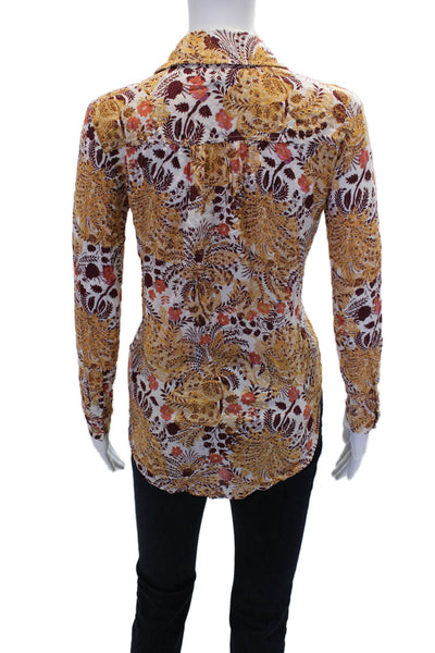 Pilcro and the Letterpress Anthropologie Womens Shirt Size Extra Extra Small