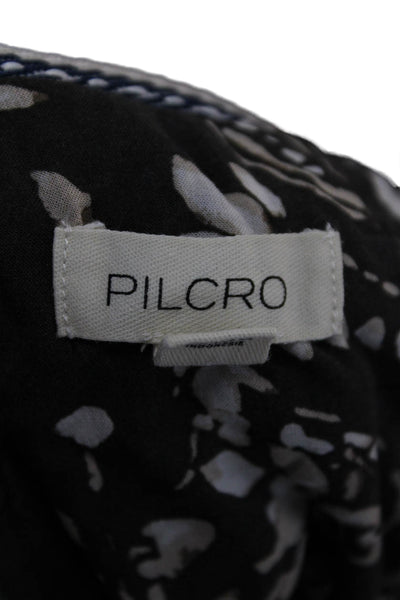 Pilcro and the Letterpress Anthropologie Womens Blouse Brown Size Extra Extra Sm