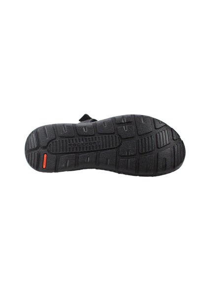Rocksport Mens Adjustable Open Toe Ankle Strap Sandals Black Size 11