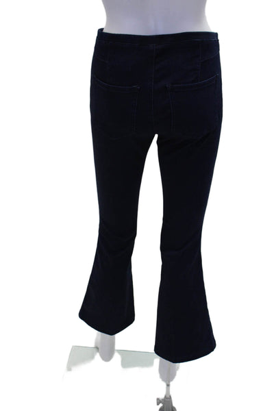 Peace of Cloth Womens Ella Denim Ankle Flare Jean Legging Blue Size XS