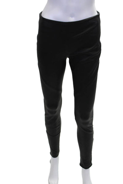 Rag & Bone Womens Textured Zip Lined Skinny Leg Sleek Pants Black Size 2