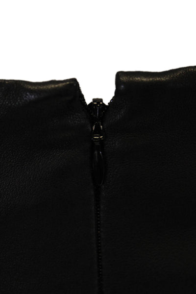 Rag & Bone Womens Textured Zip Lined Skinny Leg Sleek Pants Black Size 2
