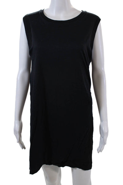 AllSaints Co Ltd Spitalfields Womens Sleeveless Mini Dress Blue Size 8