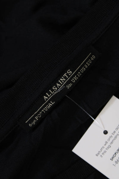 AllSaints Co Ltd Spitalfields Womens Sleeveless Mini Dress Blue Size 8