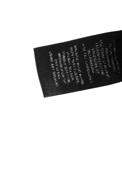 Lafayette 148 New York Womens Elastic Waist Tailored Pants Black Size 30