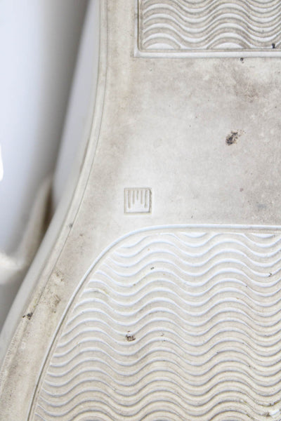 Sofie D Hoore Womens Textured Lace Up Lined Low Top Casual Sneakers White Size 3