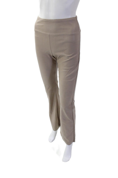 Splendid Womens Textured Lined High Waisted Skinny Leg Pants Nude Size XS