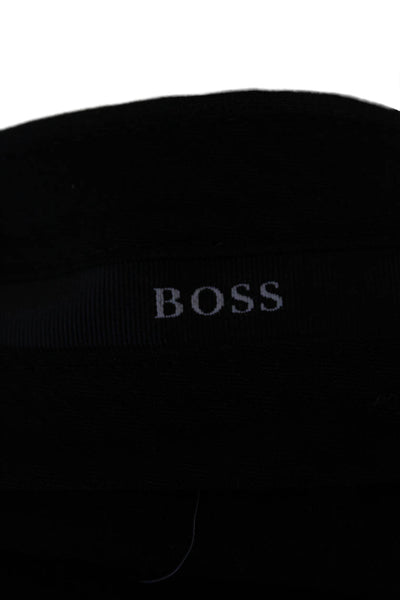 Hugo Boss Mens Wool Four Pocket Hook Closure Straight Leg Pants Gray Size 36R