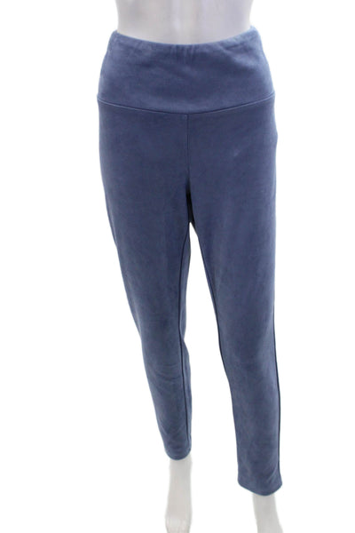 J. Mclaughlin Womens High Rise Pull On Slim Leg Pants Blue Size Extra Large