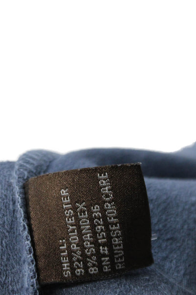 J. Mclaughlin Womens High Rise Pull On Slim Leg Pants Blue Size Extra Large