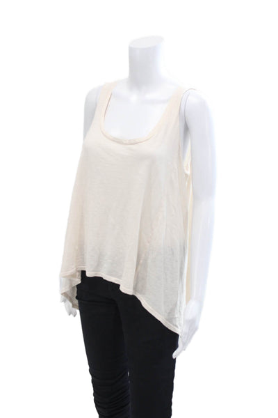 Velvet by Graham & Spencer Womens Scoop Neck Sleeveless Tank Pink Size P