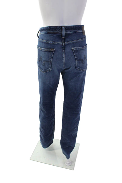 Rag & Bone Womens Cotton Zip Button Slim Fit Denim Jeans Blue Size EUR 32