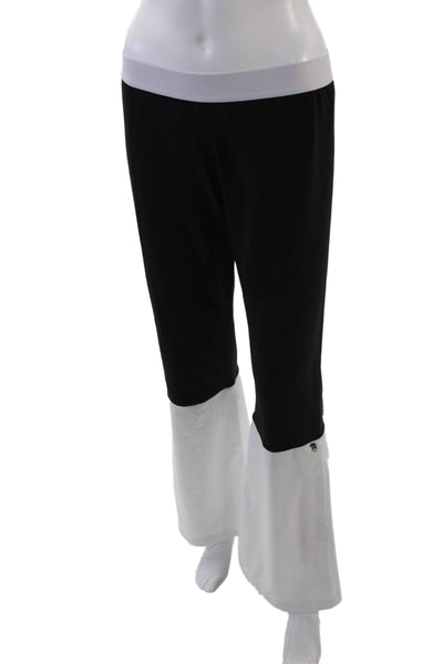 Lululemon Athletica Womens Spandex Textured Colorblock Leggings Black Size S