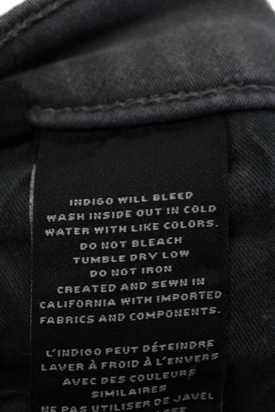 J Brand Mens Cotton Zip Button Straight Leg Pants Gray Size EUR 32