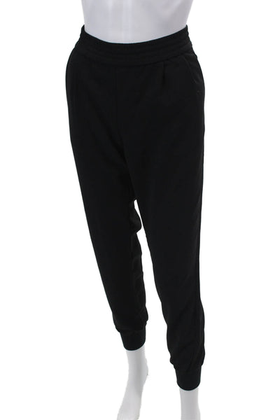 Joie Womens Stretch Cuffed Skinny Mid-Rise Casual Pants Solid Black Size S