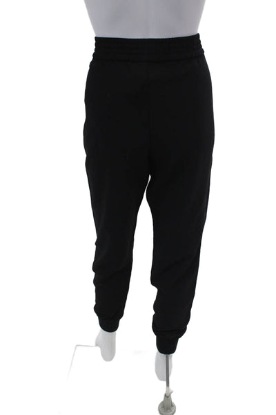 Joie Womens Stretch Cuffed Skinny Mid-Rise Casual Pants Solid Black Size S