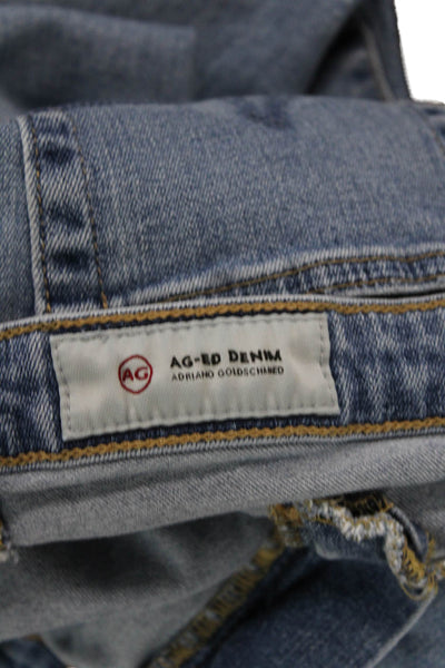 AG Adriano Goldschmied Womens The Prima Ankle Skinny Leg Jeans Blue Size 29