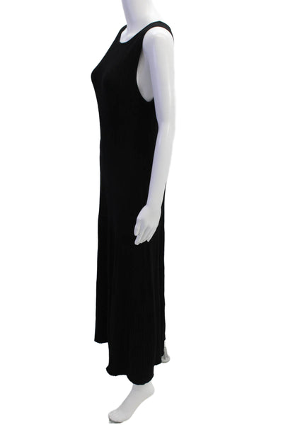 Babaton Womens Stretch Sleeveless Casual Pullover Midi Dress Black Size M