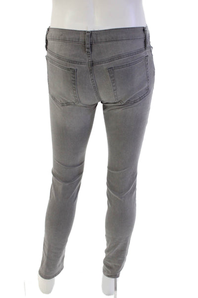 Frame Mens Zipper Fly L Homme Slim Cut Ankle Jeans Gray Denim Size 29