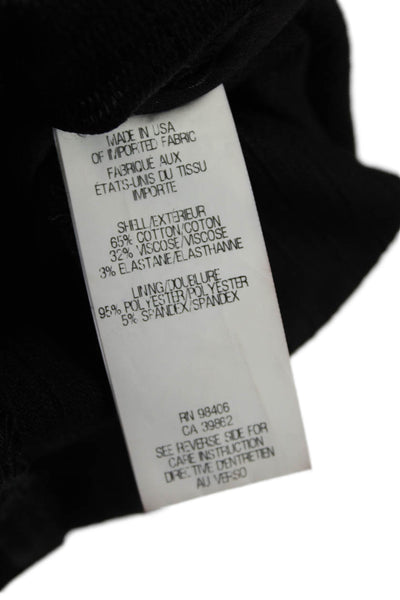 Theyskens Theory Womens V Neck Sleeveless Sheath Dress Black Size 0