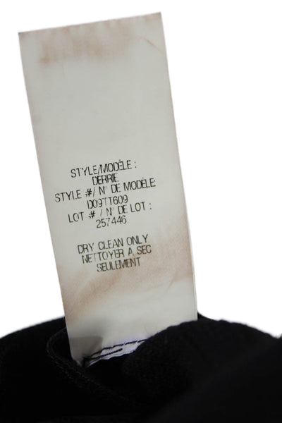 Theyskens Theory Womens V Neck Sleeveless Sheath Dress Black Size 0