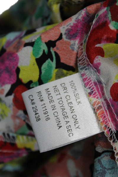 Yumi Kim Womens Spaghetti Strap Wrap Waist Jumpsuit Multicolor Size XS