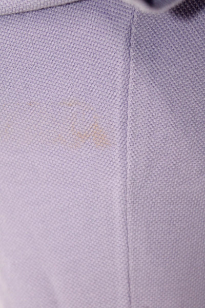 Ralph Lauren Blue Label Womens Short Sleeve Slim Fit Polo Shirt Purple Size S