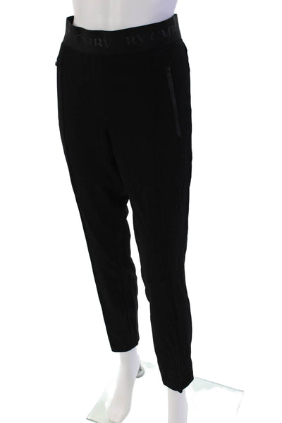 Cambio Women's Elastic Waist Pocket Lounge Wear Sweatpants Black Size 12