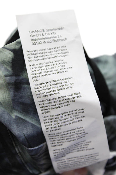 Cambio Women's Drawstring Wasist Pockets Tapered Leg Jogger Pants Black Size 42