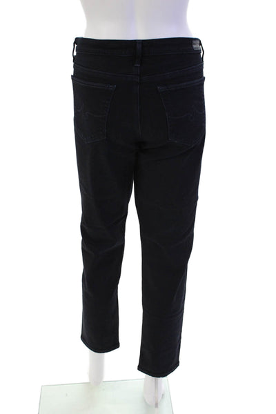 AG Adriano Goldschmied Womens The Stevie Slim Straight Ankle Jeans Blue Size 31