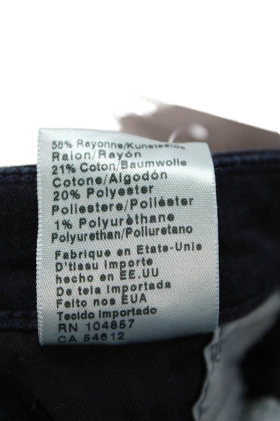 AG Adriano Goldschmied Womens The Stevie Slim Straight Ankle Jeans Blue Size 31