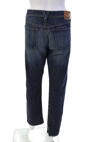 Point Sur Denim Womens Cotton Mid Rise Five Pocket Casual Jeans Blue Size 28