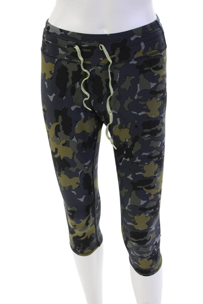 The Upside Womens Midrise Fitted Workout Two Piece Camouflage Legging Set Size S
