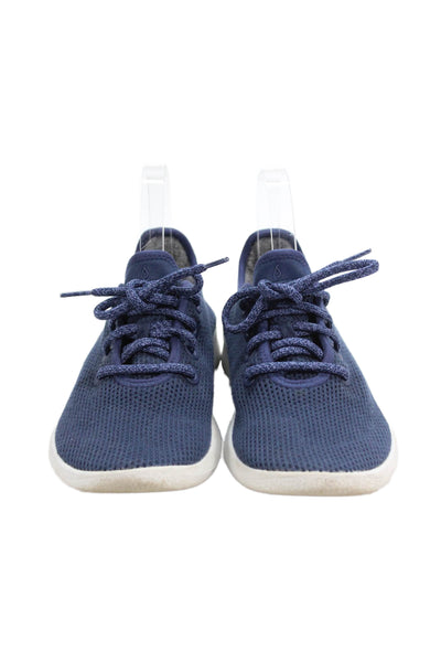 Allbirds Womens Textured Lace Up Low Top Colorblock Sneakers Blue Size 8