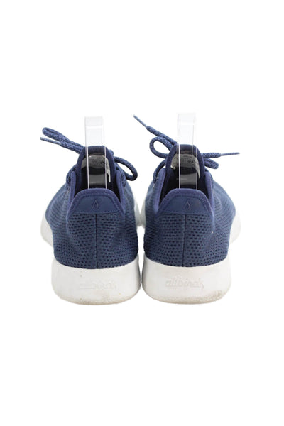 Allbirds Womens Textured Lace Up Low Top Colorblock Sneakers Blue Size 8