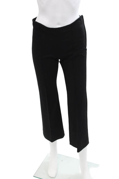 Vilagallo Women's Zip Closure Straight Leg Ankle Dress Pants Black Size 38