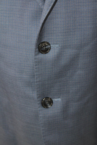 Jos A Bank Reserve Men's Long Sleeves Lined Two Button Jacket Blue Size 40