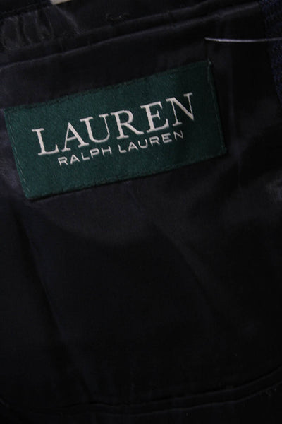 Lauren Ralph Lauren Men's Long Sleeves Two Button Blazer Jacket Plaid Size 44