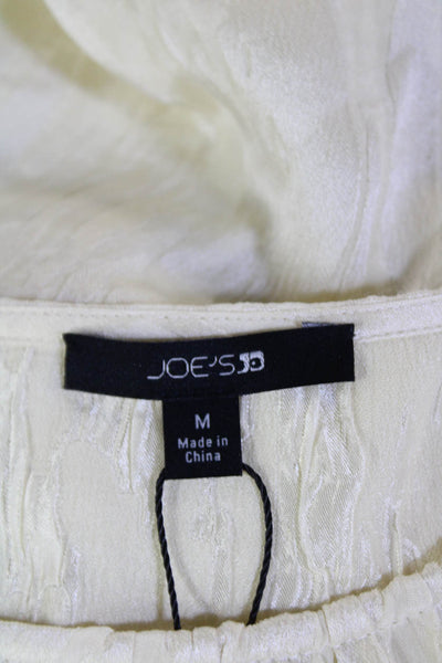 Joes Jeans Womens Short Sleeve Scoop Neck Blouse Summer Melon Size Medium