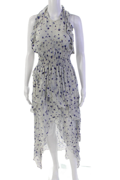 IRO Womemns Floral Print Halter Neck Jessy Sun Dress Multi Colored Size EUR 36