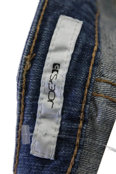 Joes Womens Cotton Low Rise Pocketed Skinny Leg Casual Jeans Blue Size 12
