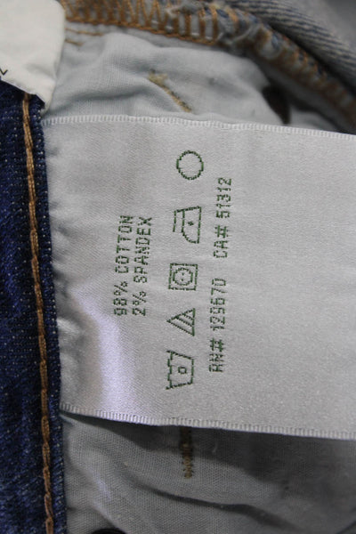 Joes Womens Cotton Low Rise Pocketed Skinny Leg Casual Jeans Blue Size 12