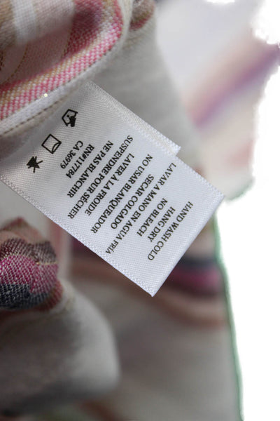 Rails Womens Button Front Collared Striped Shirt White Pink Size Extra Small
