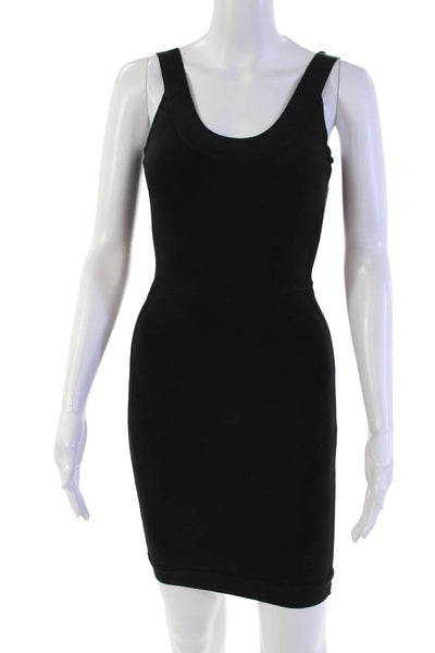 BCBG Max Azria Womens Sleeveless Body Con Dress Black Size Extra Extra Small