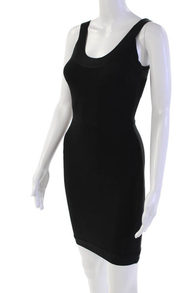 BCBG Max Azria Womens Sleeveless Body Con Dress Black Size Extra Extra Small